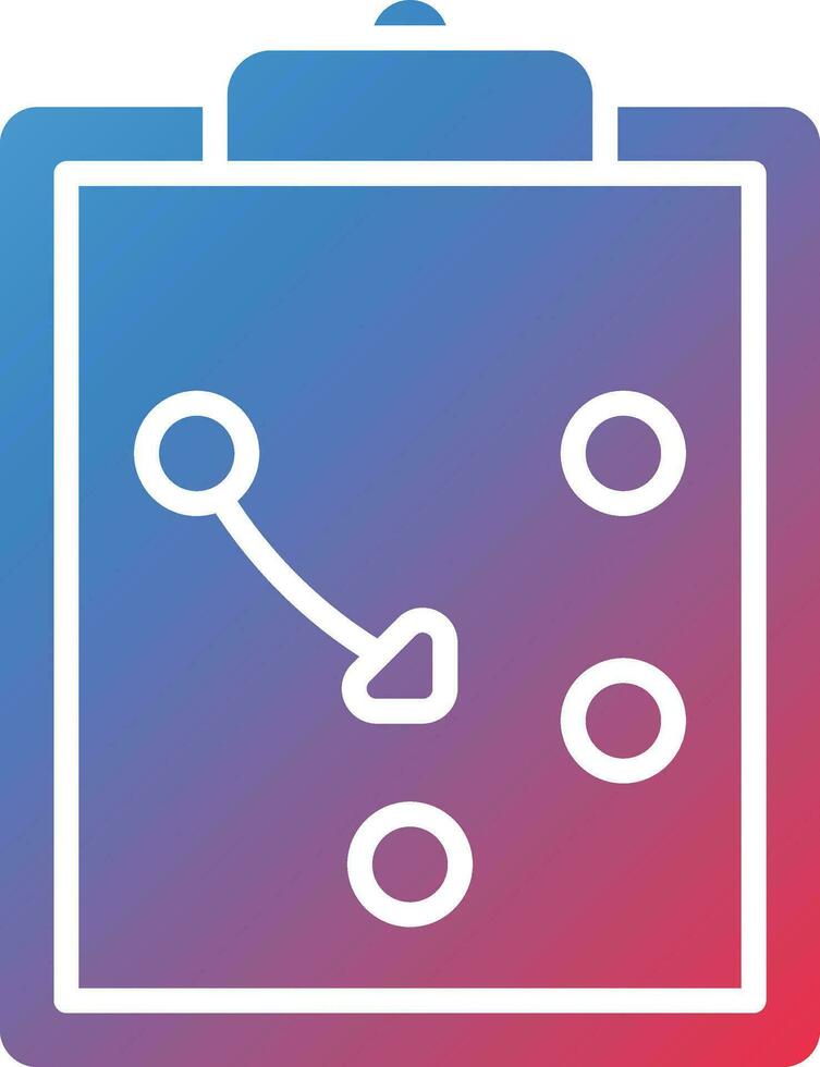 Strategy Board Vector Icon