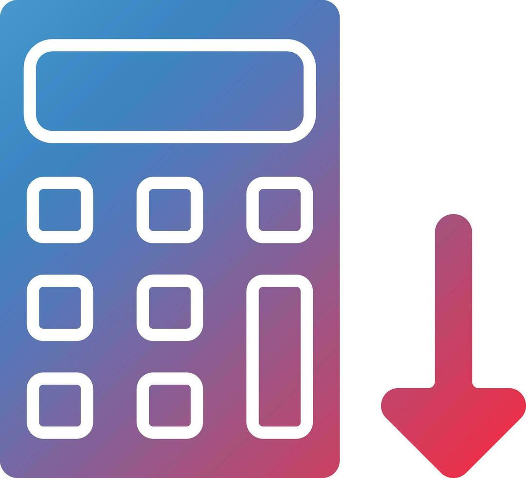 Calorie Deficit Vector Icon