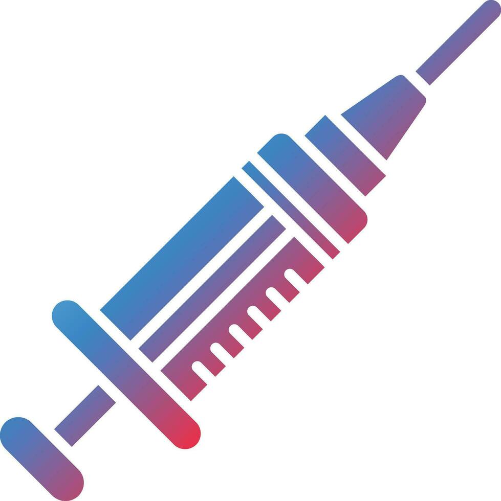Needle And Syringe Vector Icon