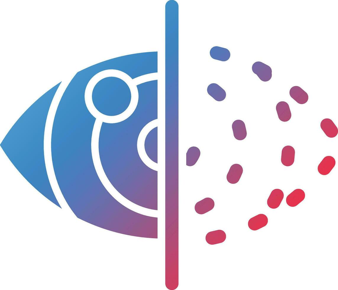 Color Blindness Vector Icon