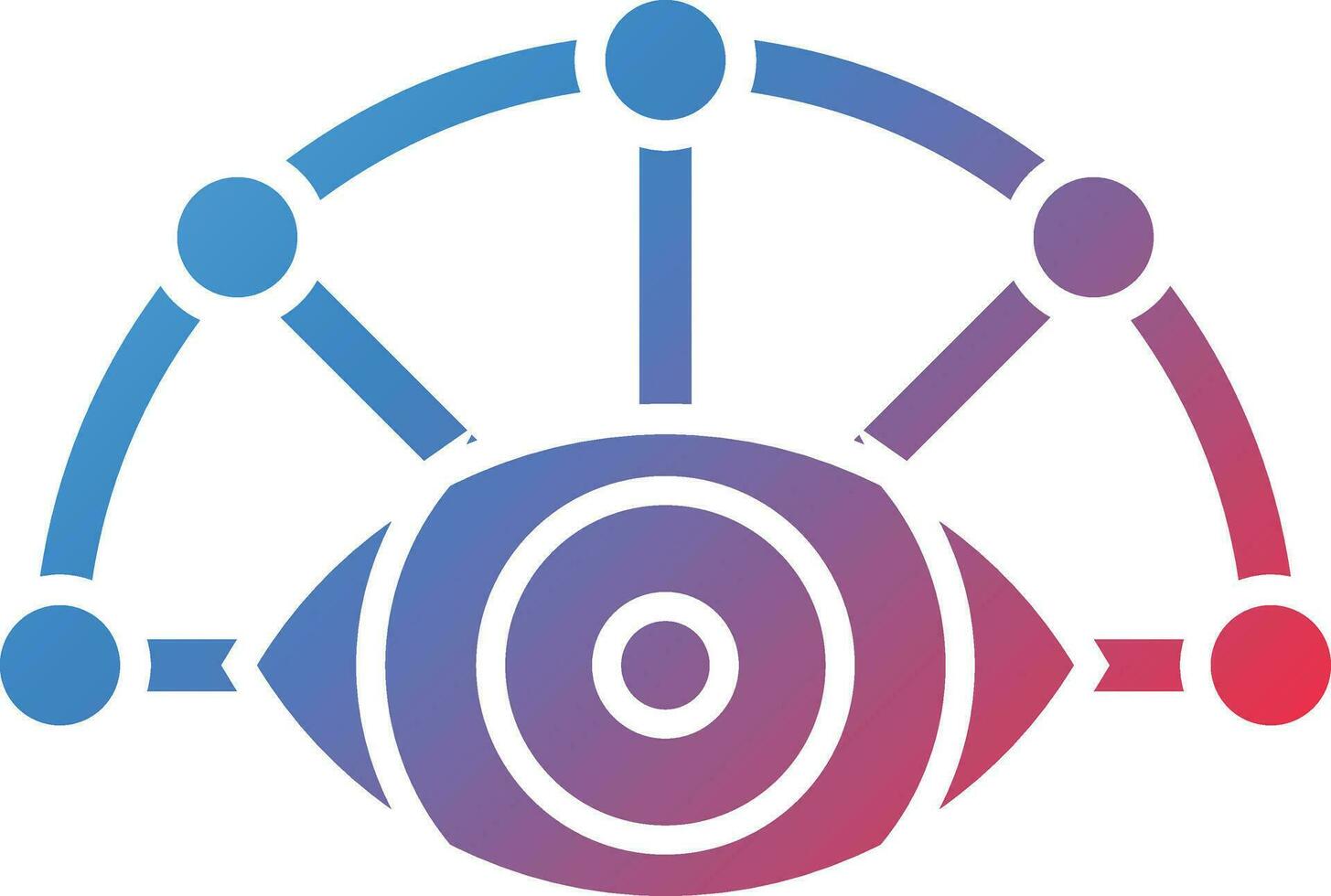Peripheral Vision Vector Icon