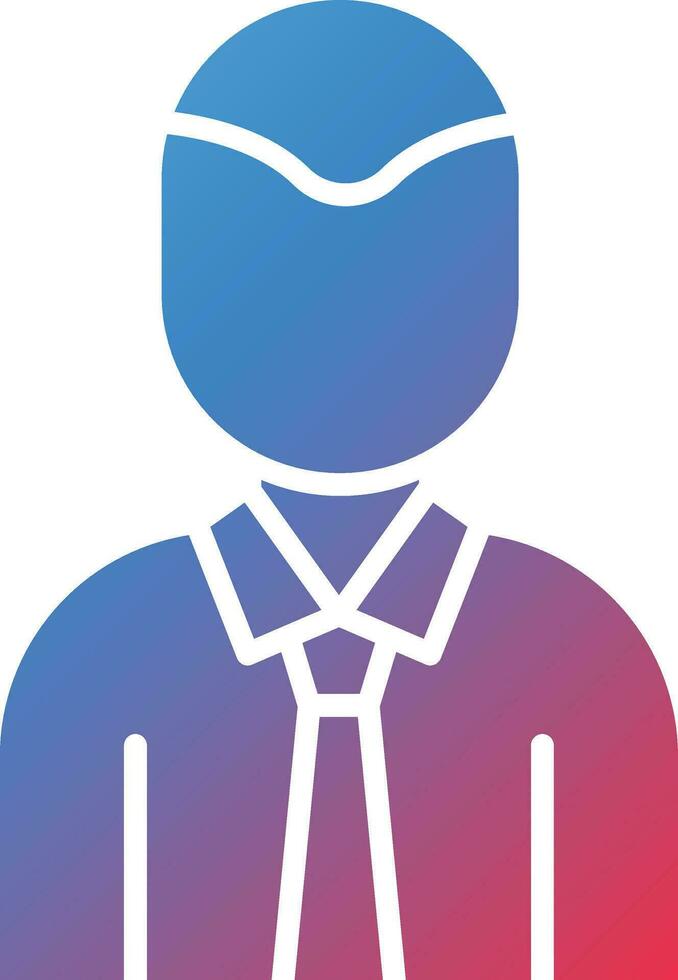 Account Executive Male Vector Icon