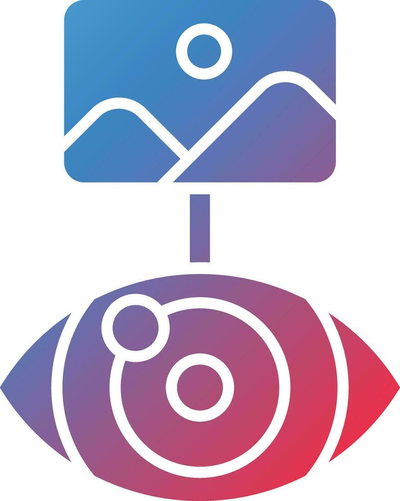 Visual Memory Vector Icon