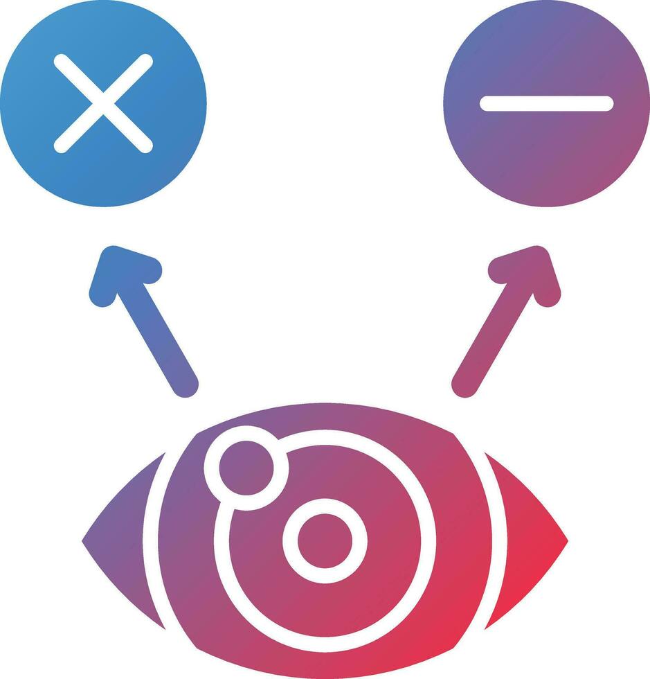 Stereo Vision Vector Icon