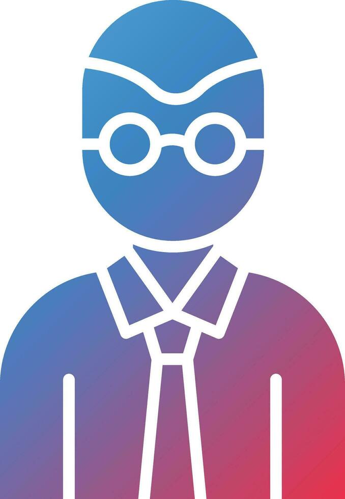 Modeling Agent Male Vector Icon