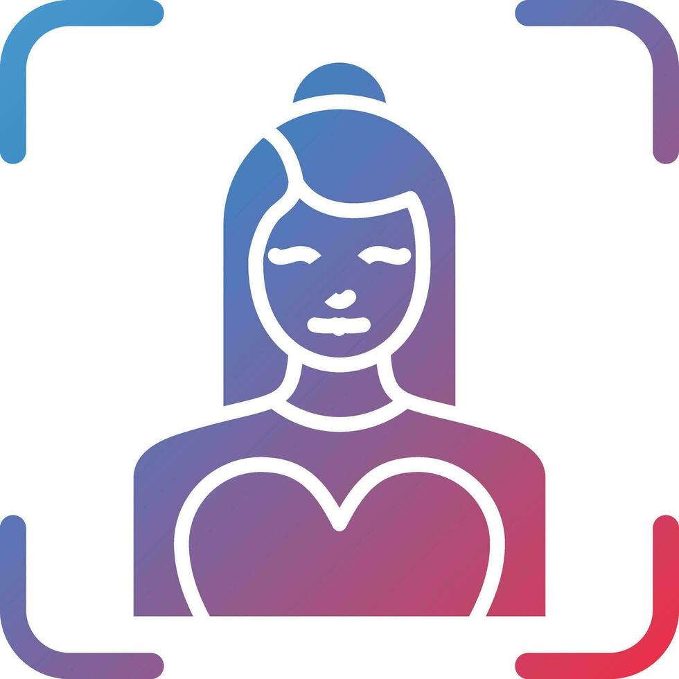 Headshot Vector Icon