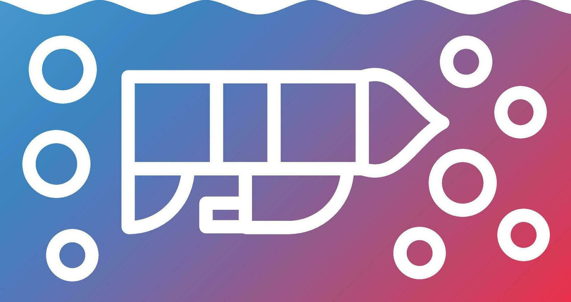 Underwater Orienteering Vector Icon