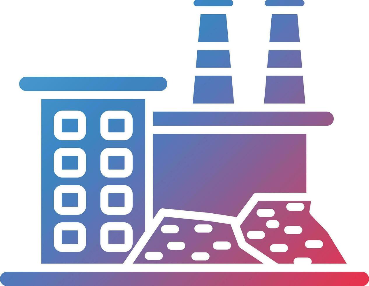 Individual Waste Production Vector Icon