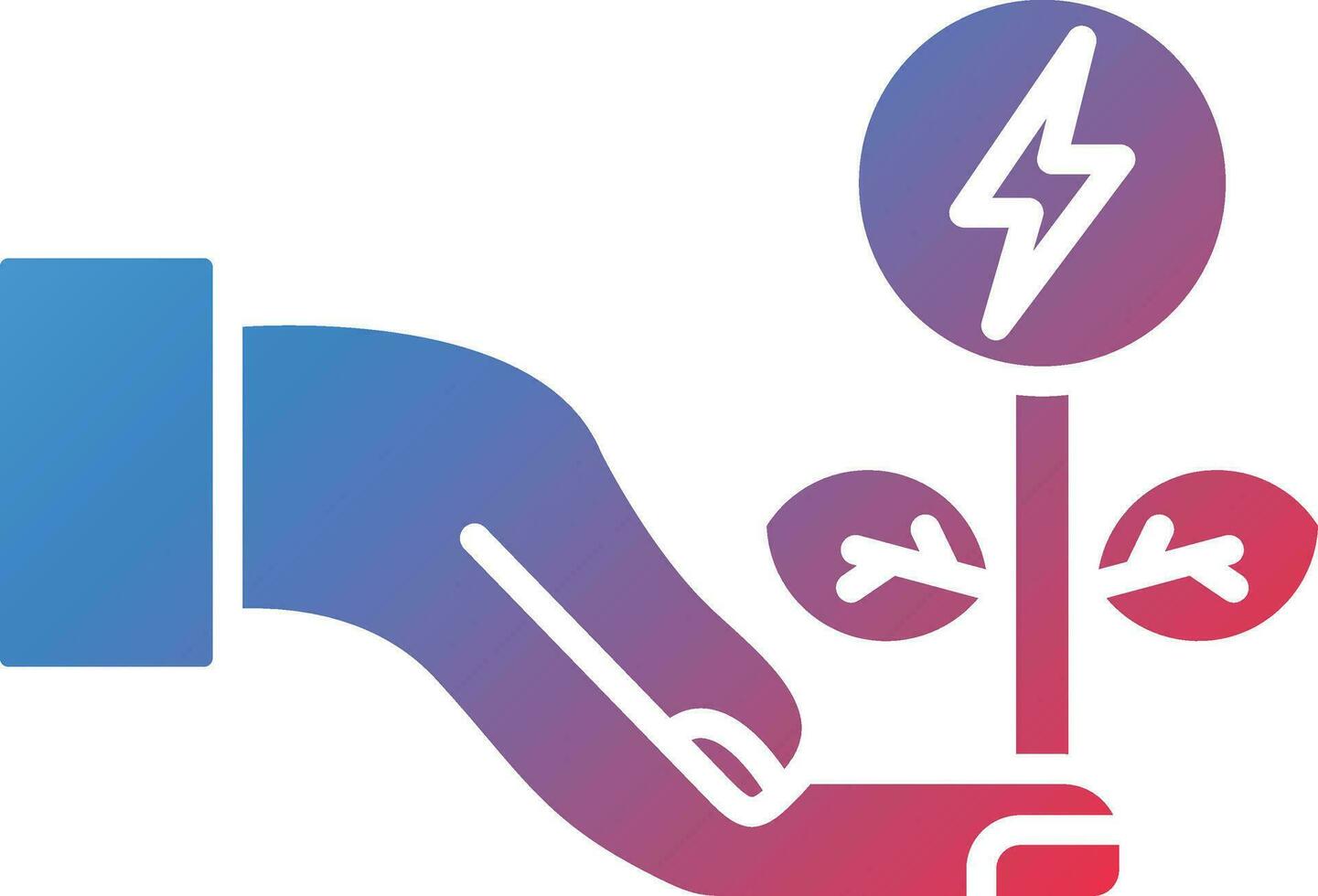 Reduce Energy Consumption Vector Icon