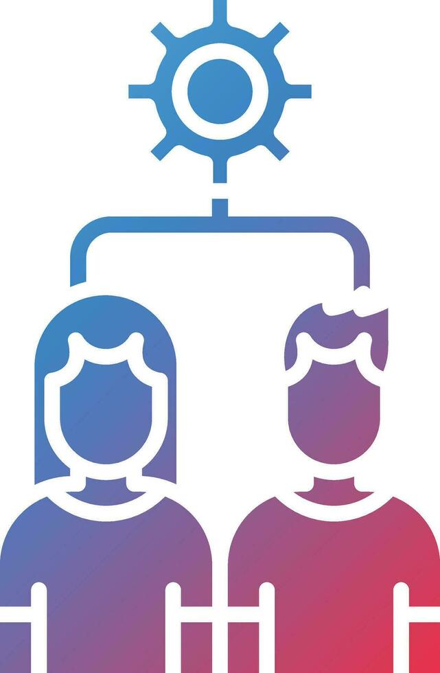 Self Organizing Team Vector Icon