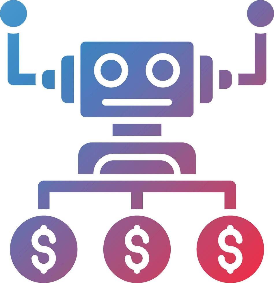 Robot Advisor Vector Icon