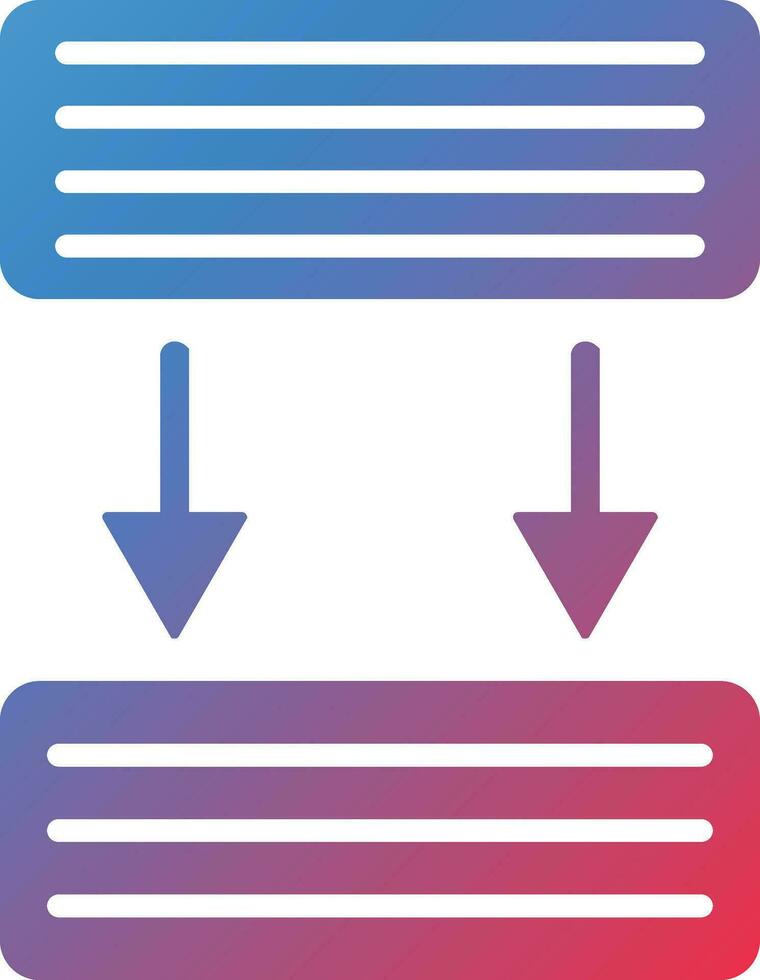 Sentence Length Vector Icon