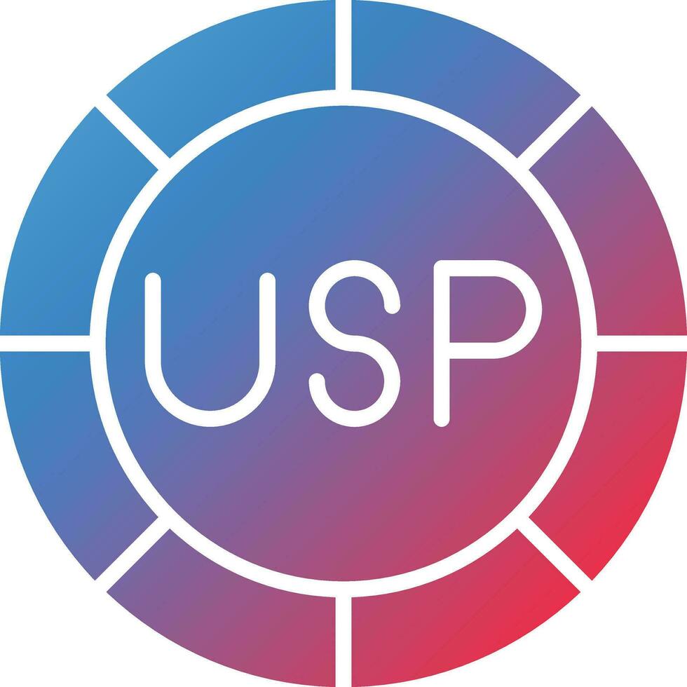 Unique Selling Proposition Vector Icon