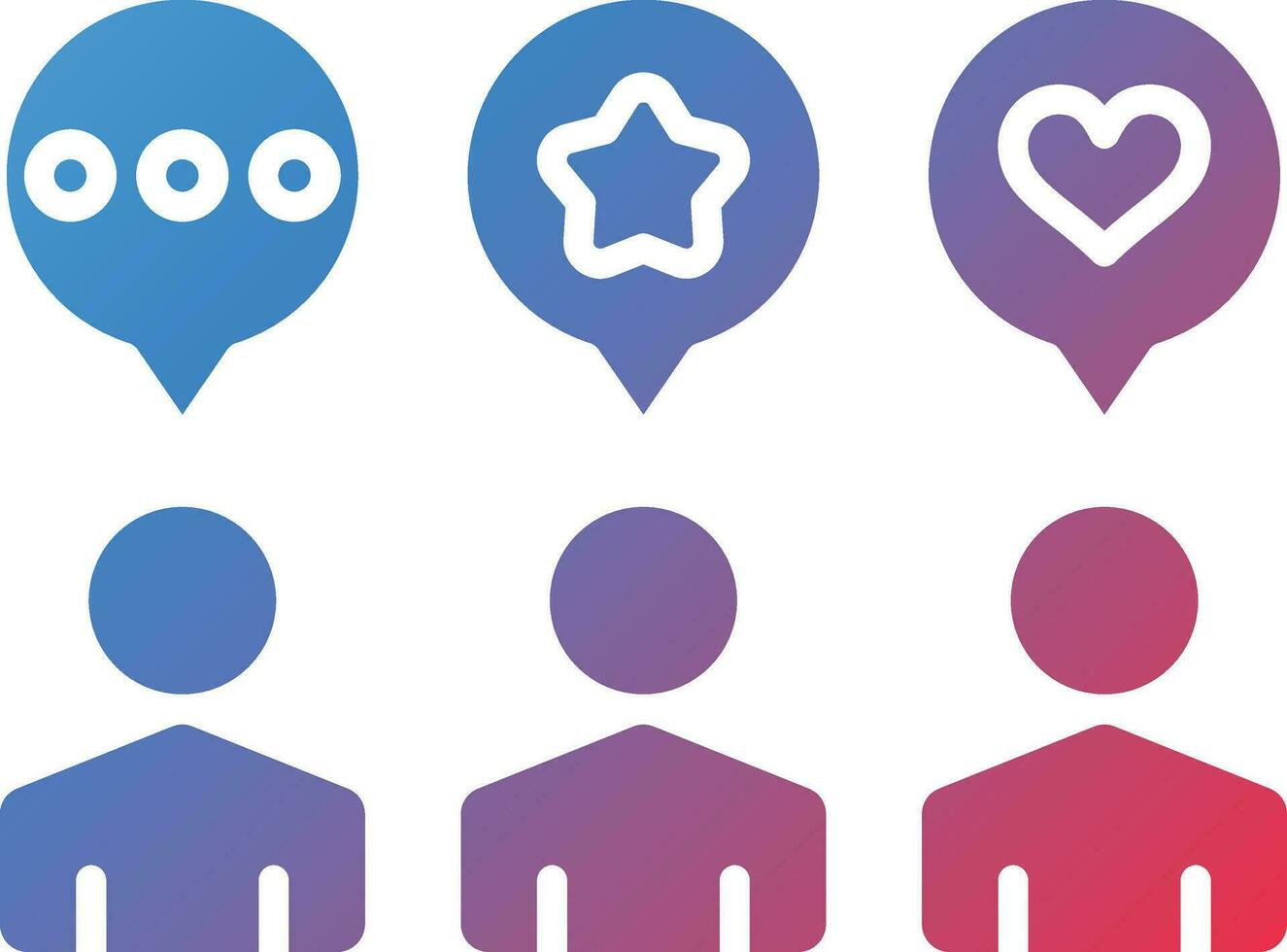 Social Media Audience Vector Icon