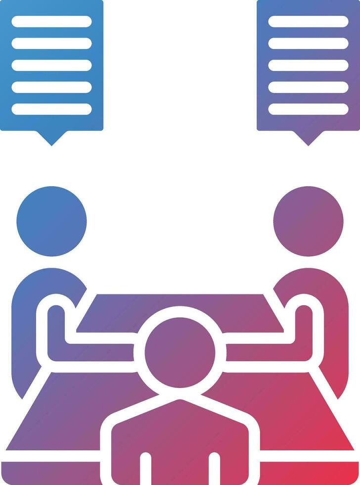 Consultation Vector Icon