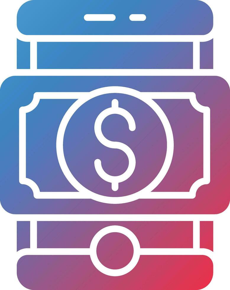Online Income Vector Icon