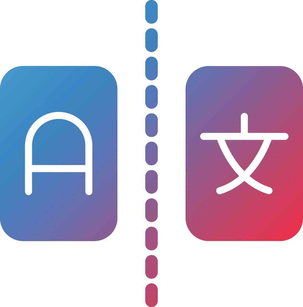 Language Barrier Vector Icon