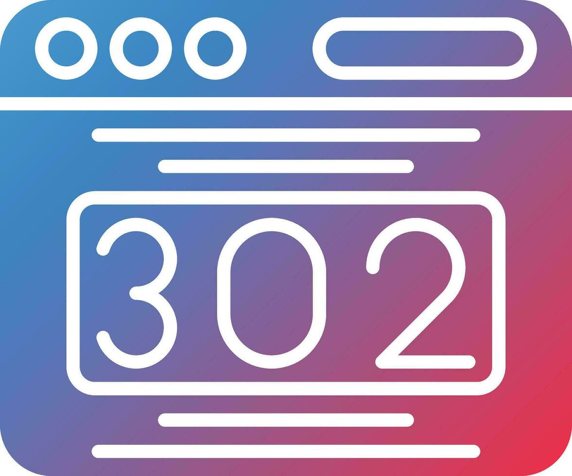 302 Redirect Vector Icon 31084003 Vector Art at Vecteezy