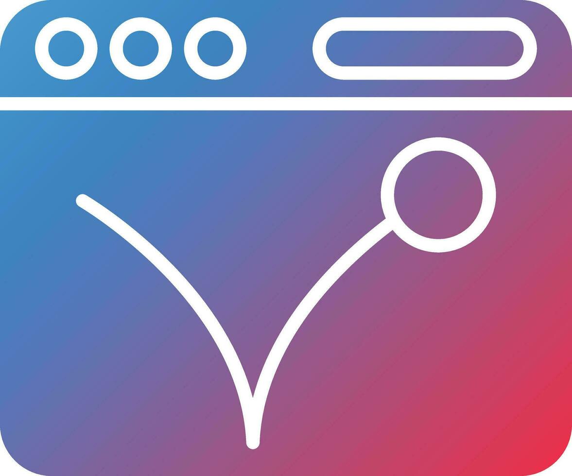Bounce Rate Vector Icon