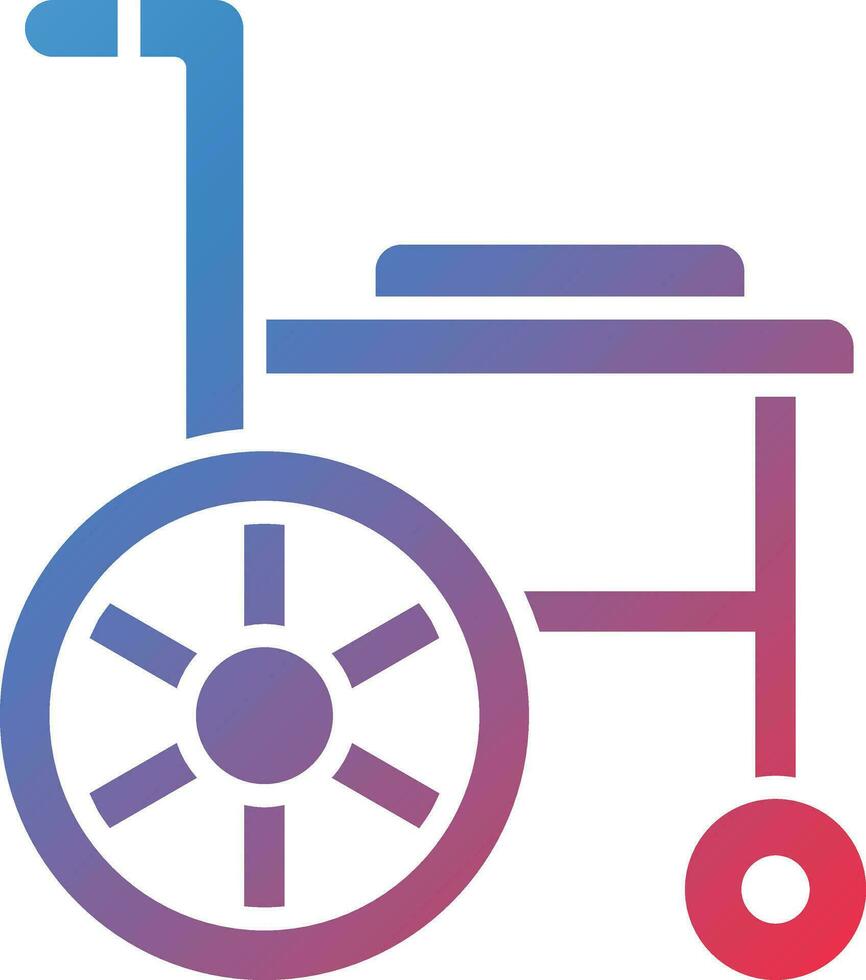 Wheelchair Vector Icon