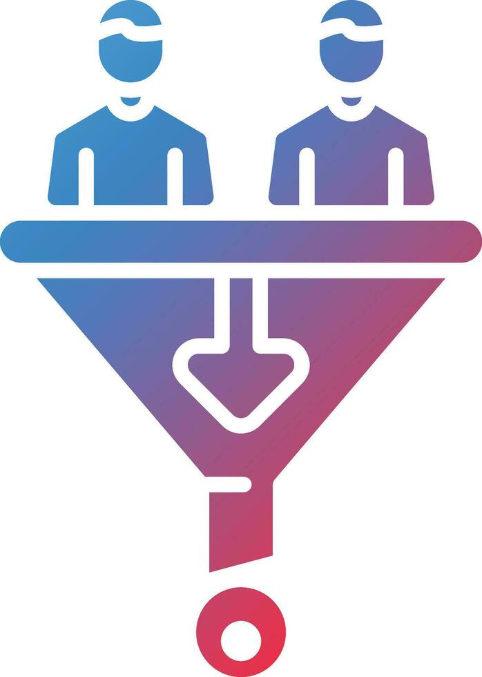 Sales Funnel Strategist Vector Icon
