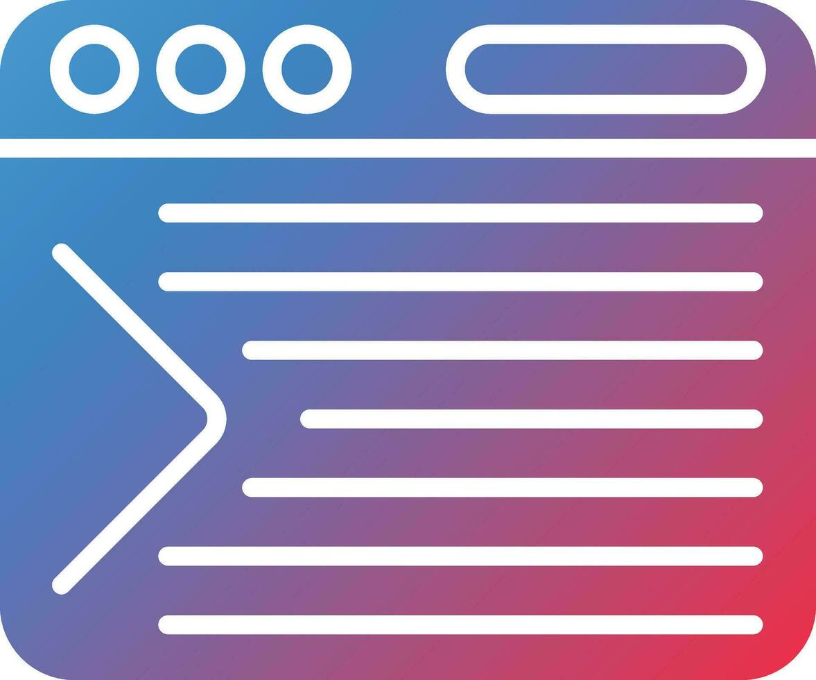 Meta Description Vector Icon