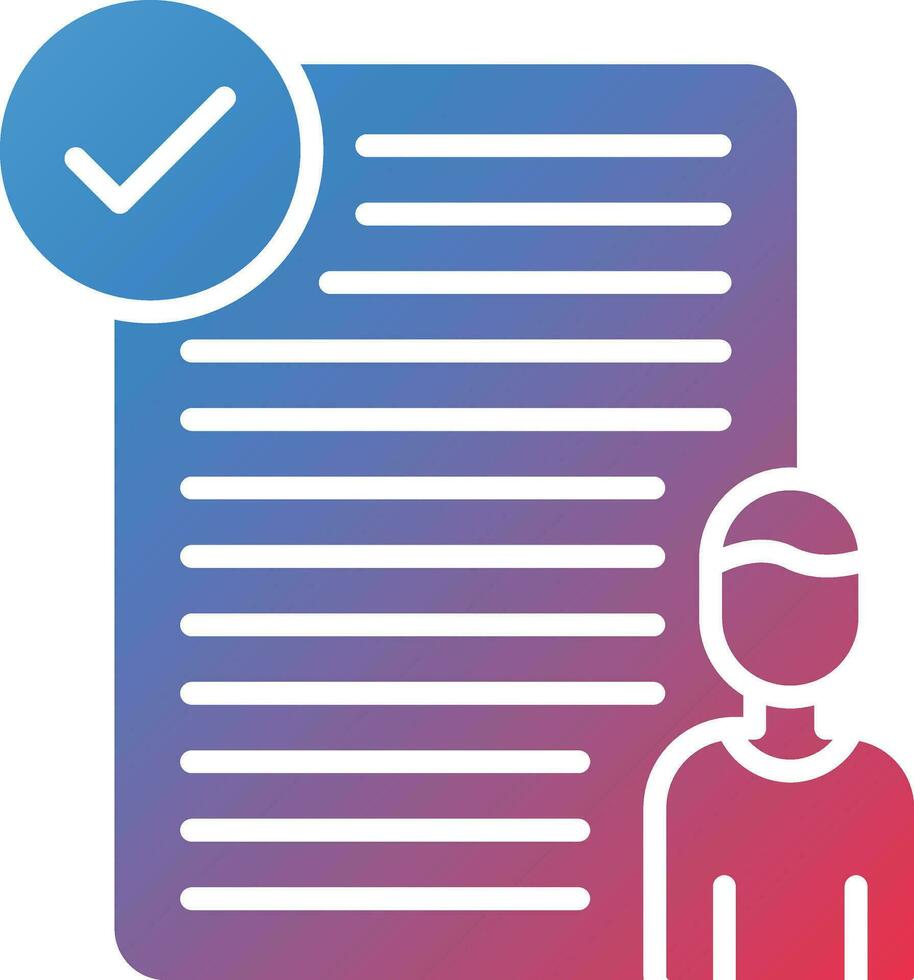 Task Based User Testing Vector Icon