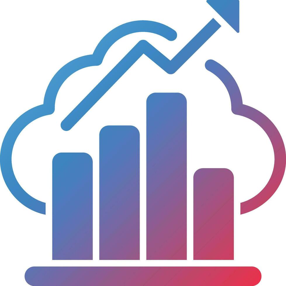 Financial Data Vector Icon