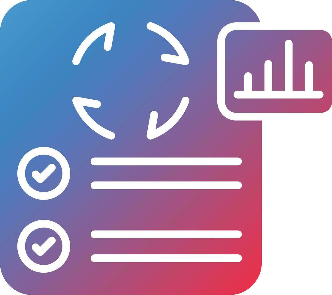 Workflow Automation Vector Icon