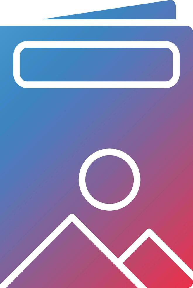 Magazine Vector Icon