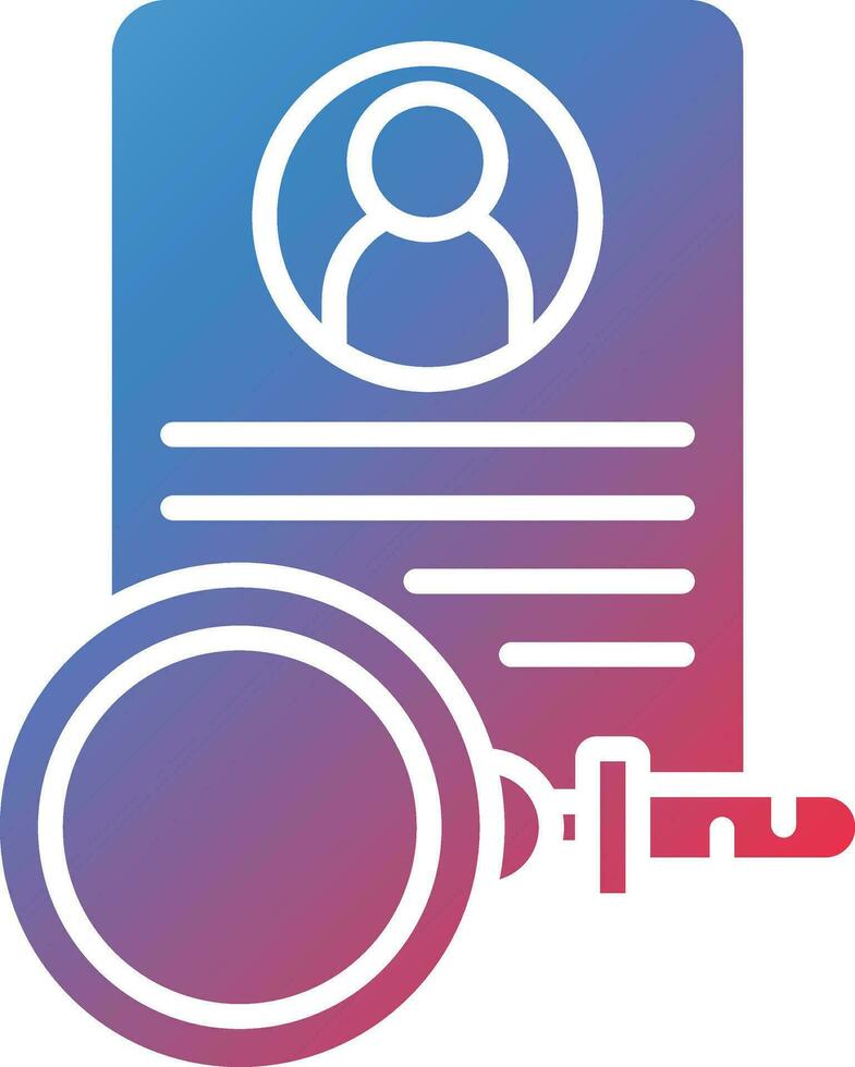 Recruitment Vector Icon