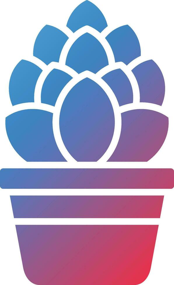 Ornamental Plant Vector Icon