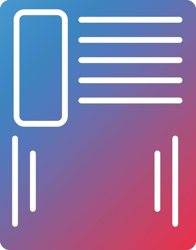 De Identification Vector Icon