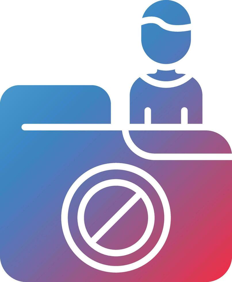 Sensitive Personal Data Vector Icon