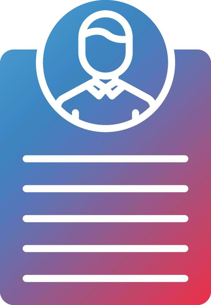 Personal Linked Data Vector Icon