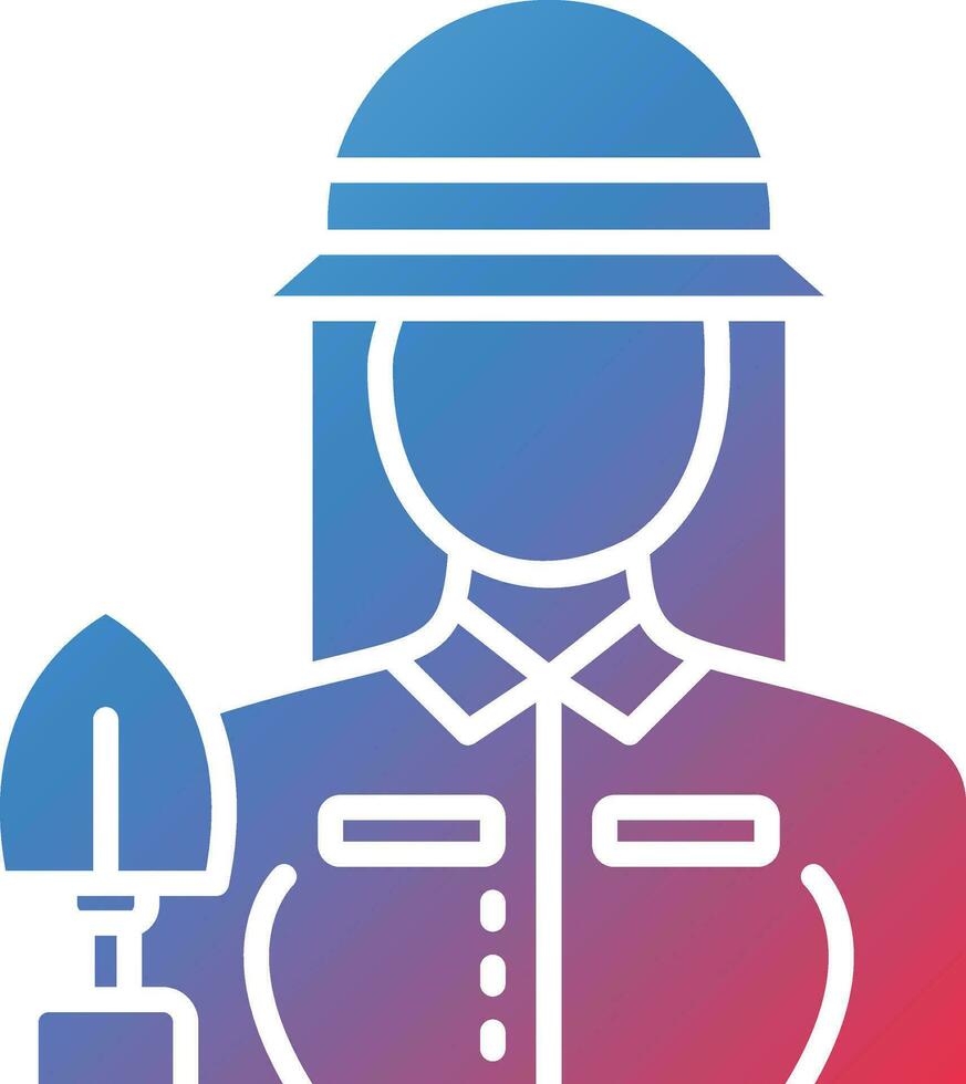 Archaeologist Female Vector Vector Icon