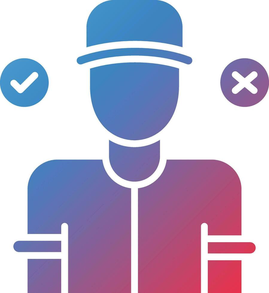 Cross Training Vector Icon