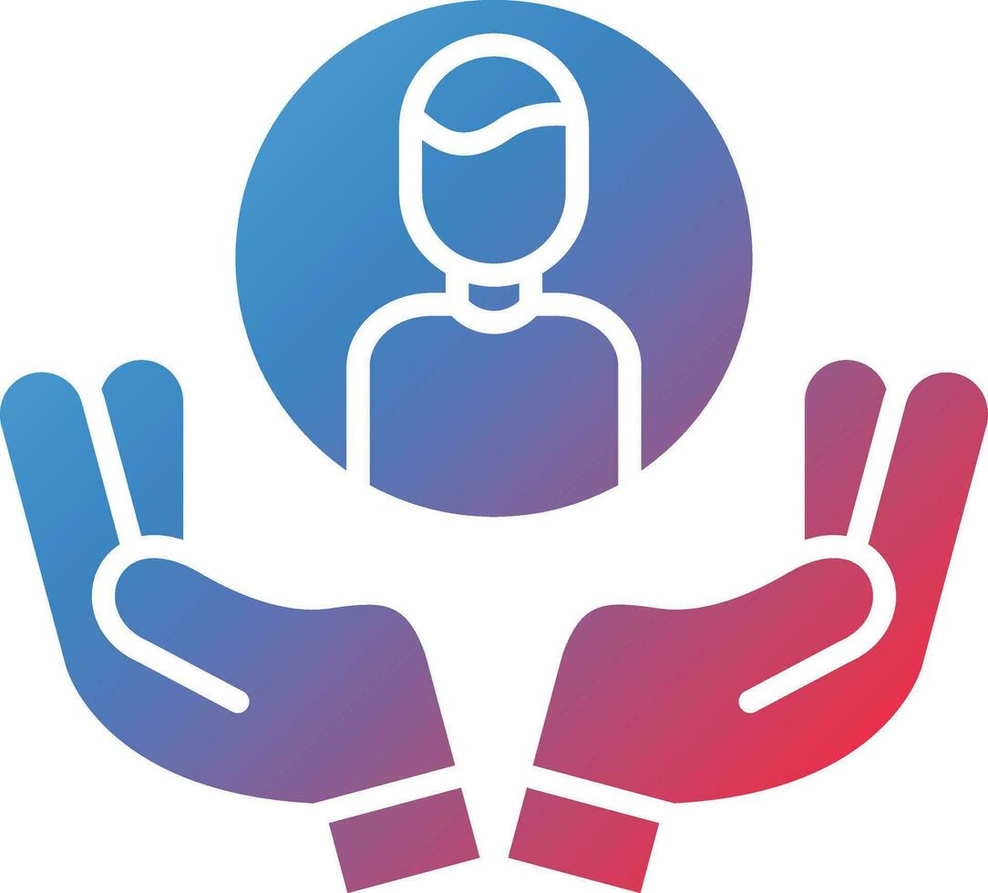 Customer Retention Rate Vector Icon