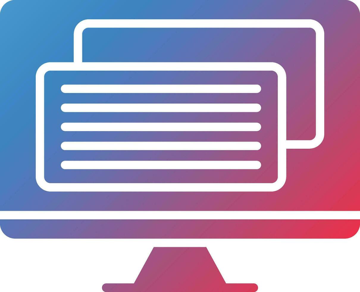 Remote Monitoring Vector Icon