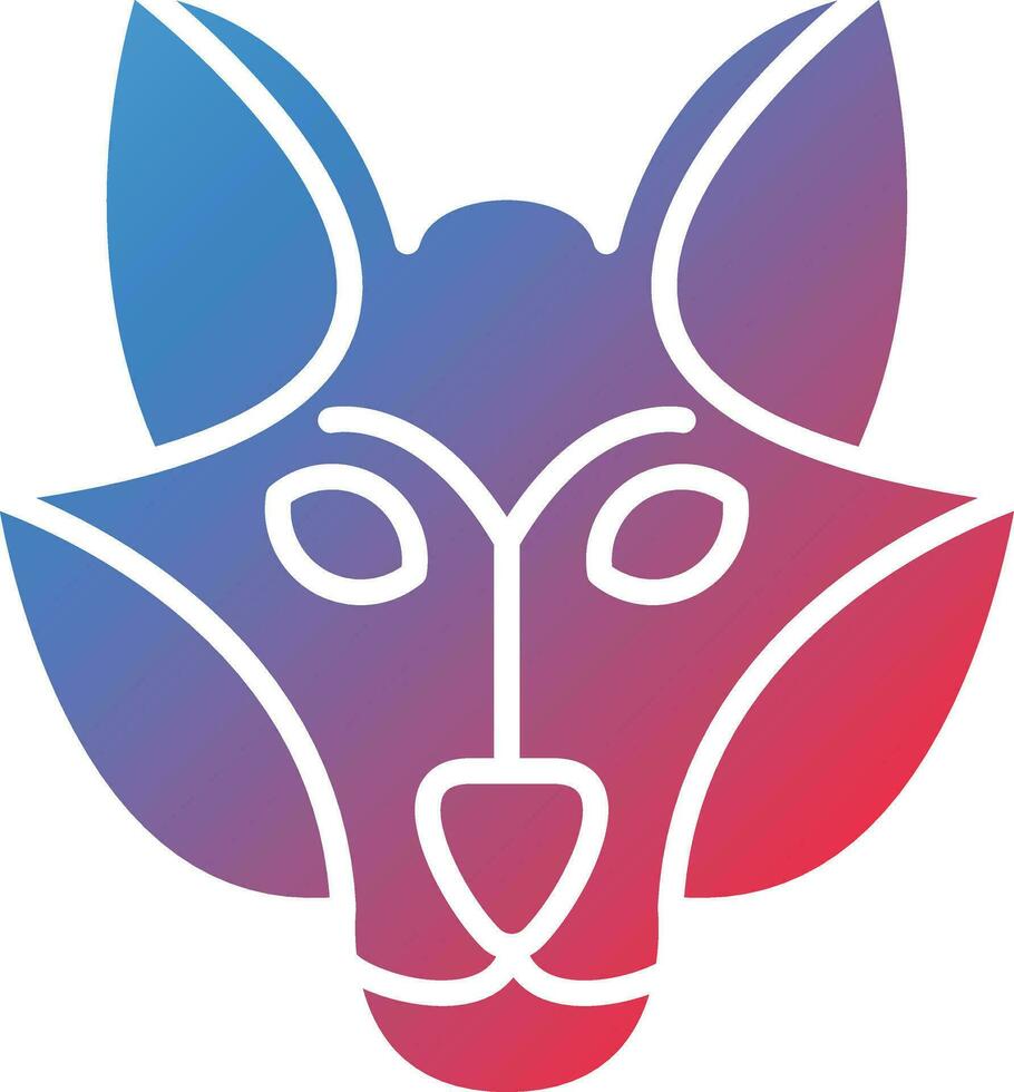 Arctic Fox Vector Icon