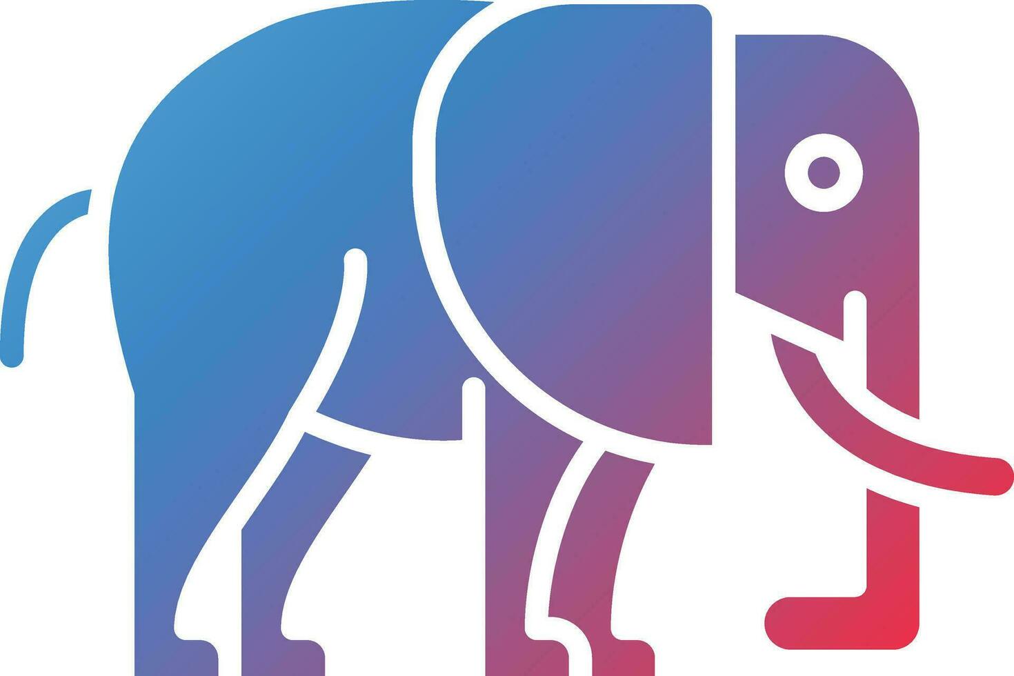 Elephant Vector Icon