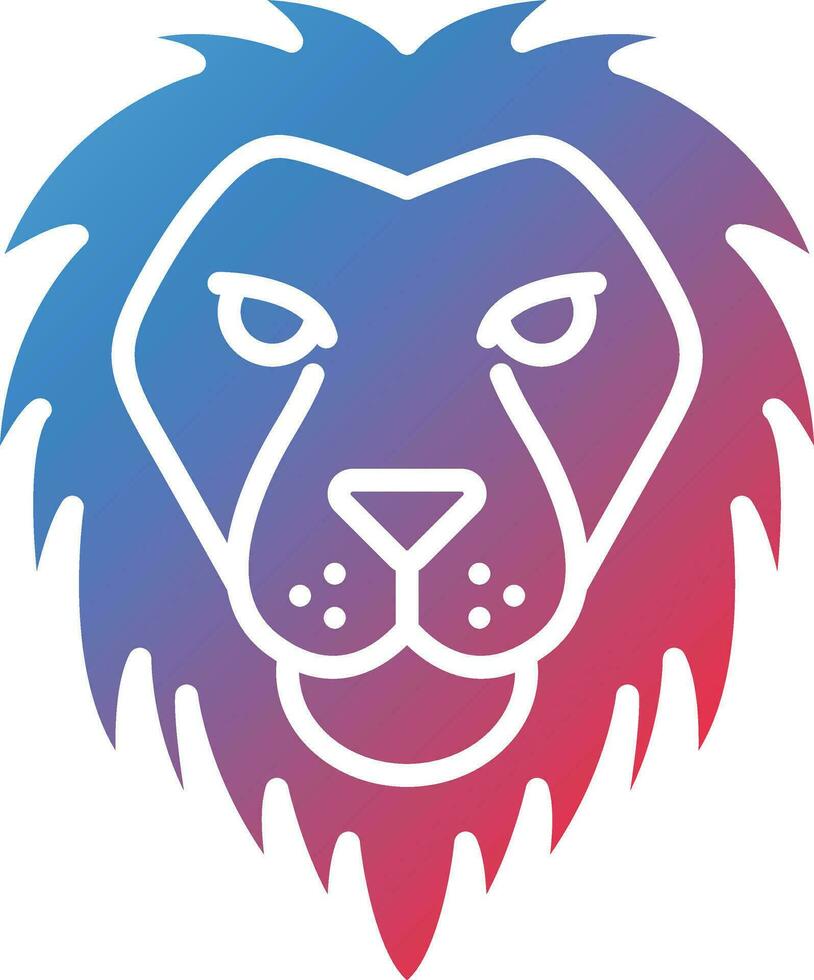 Lion Vector Icon