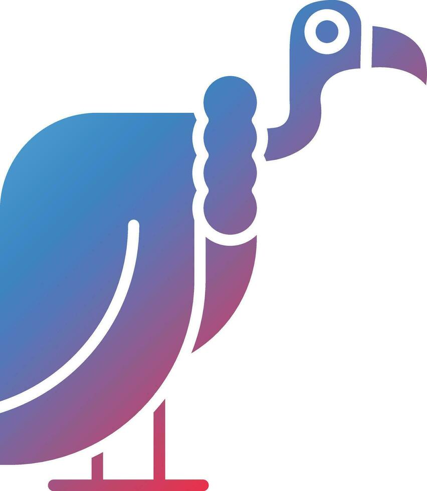 Vulture Vector Icon
