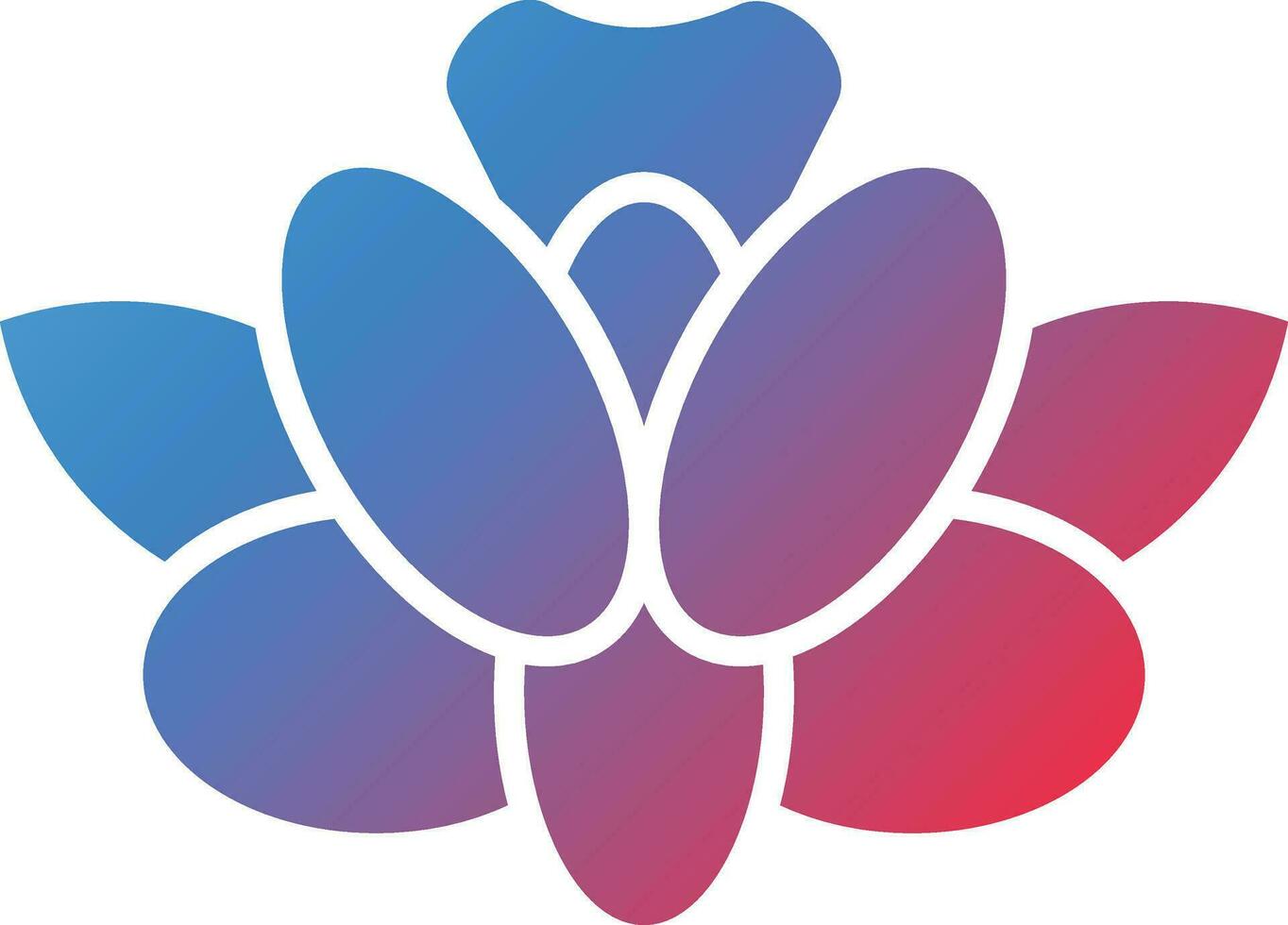 Water Lilies Vector Icon