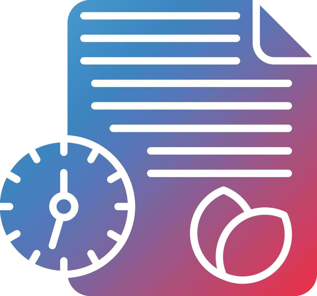 Real Time Analysis Vector Icon