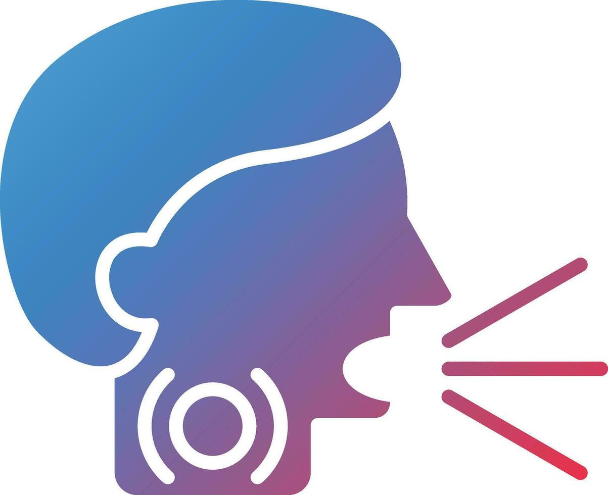 Choking Feeling Vector Icon