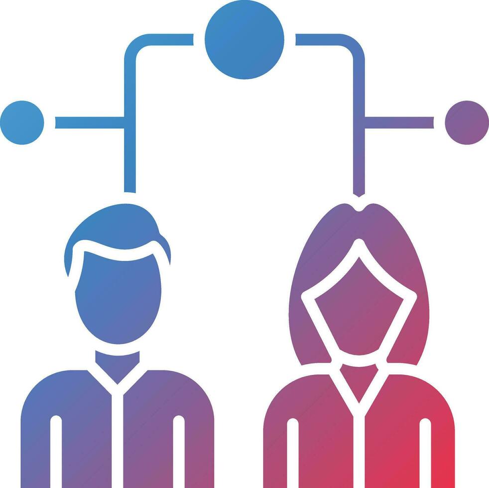User Connection Vector Icon