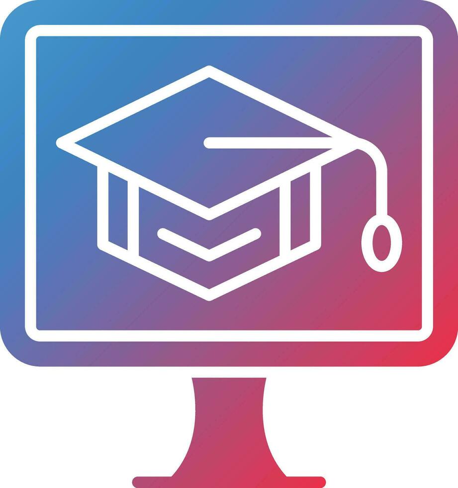 Online Education Vector Icon