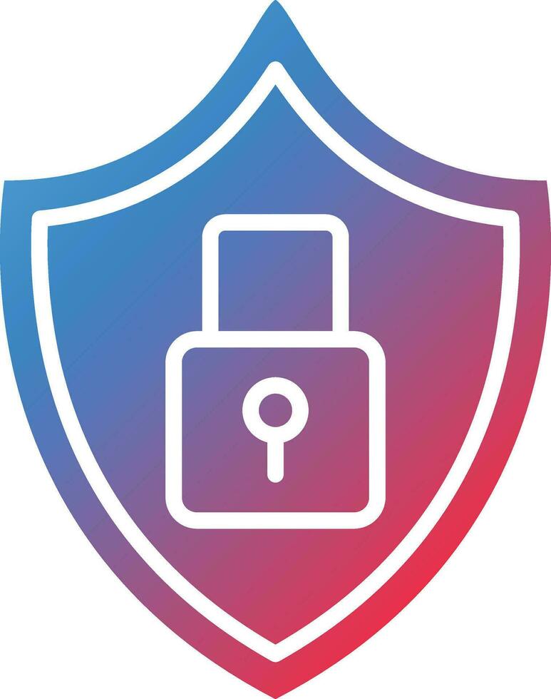 Lock Shield Vector Icon