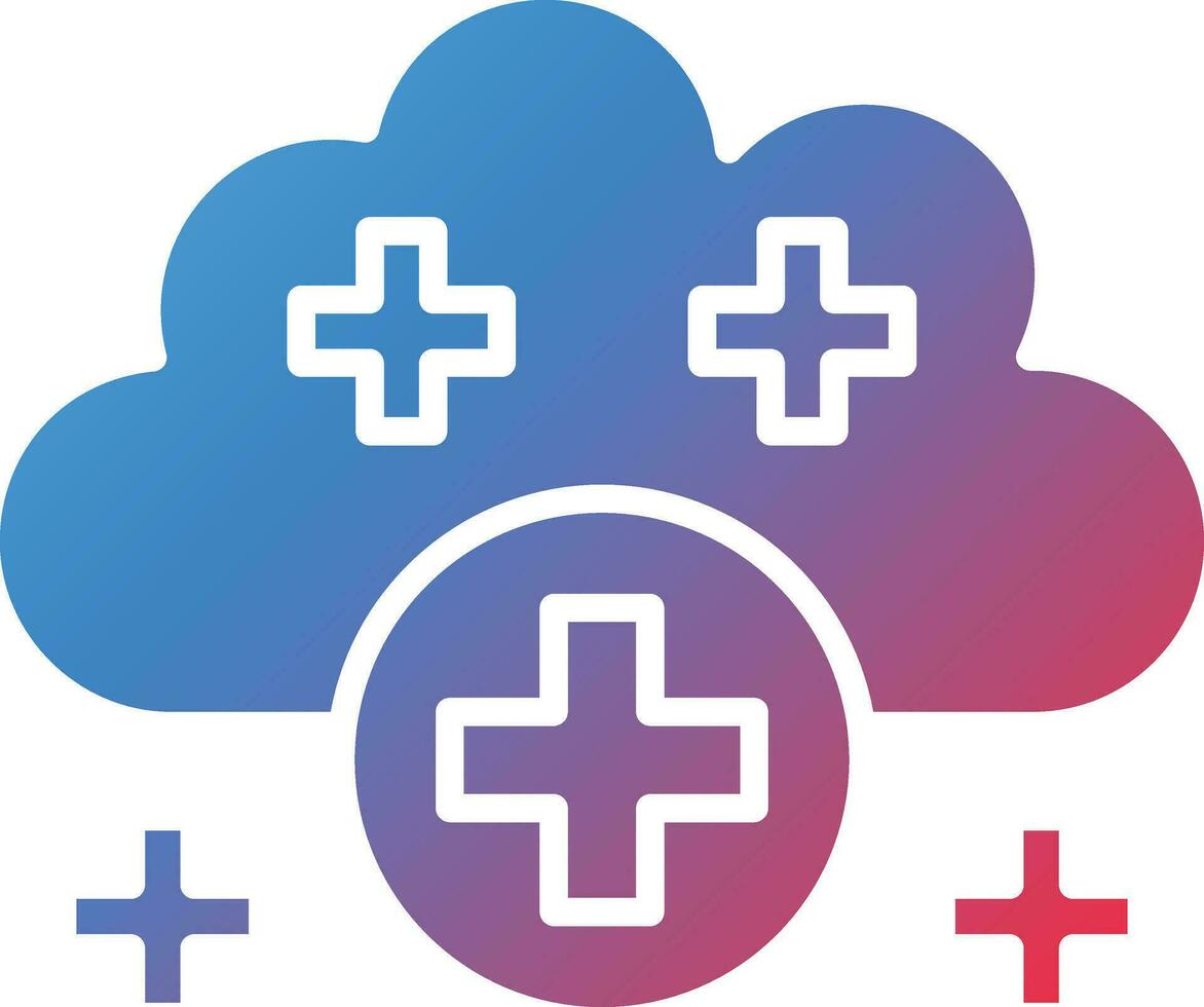 Cloud Add Vector Icon